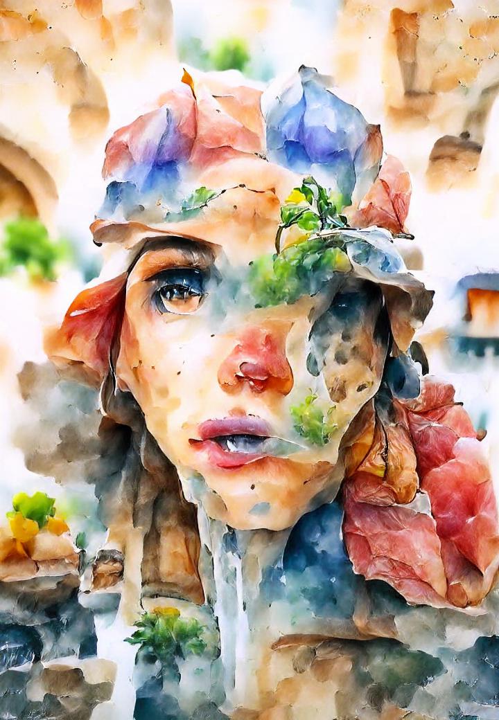 Cara-watercolor